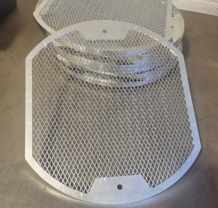 Laser cut screen